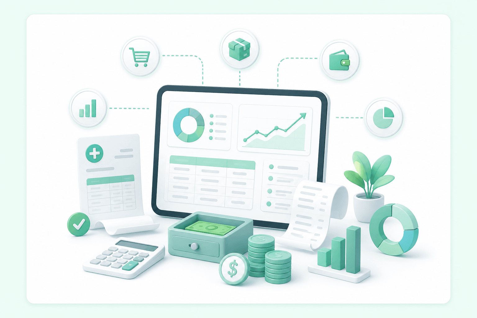 Pharmacy accounting dashboard